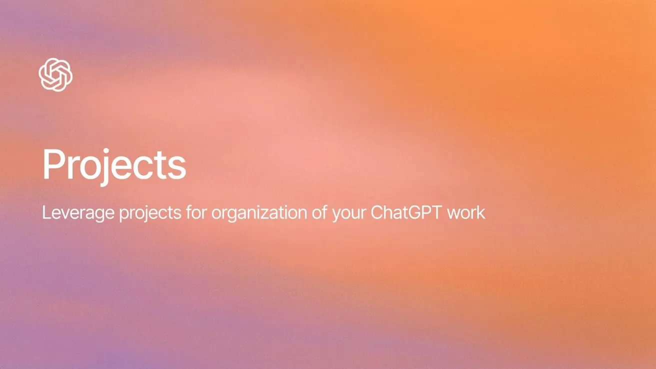 Projekty Chatgpt są teraz bezpłatne: organizuj pracę i podziel z ufnością rozmowy